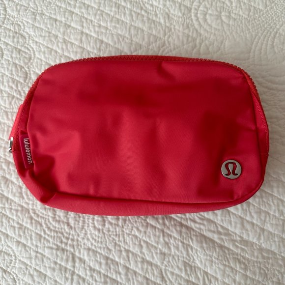 Last One! Pale Raspberry Hot Pink Lululemon Everywhere Belt Bag Extended Strap - Picture 1 of 16